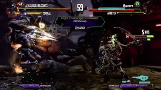 Killer Instinct Arbiter vs Spinal Shadow Lord Halo