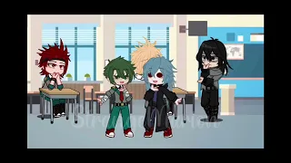 Deku está aburrido en clases… || BNHA || Gacha Club || Strange Marion