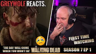 THE WALKING DEAD- Episode 7x1 'The Day Will Come When You Won't Be'  | REACTION/COMMENTARY