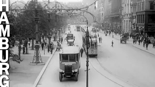 Impressionen aus dem Hamburg der 1920er Jahre - Historische Aufnahmen, die man gesehen haben muss!