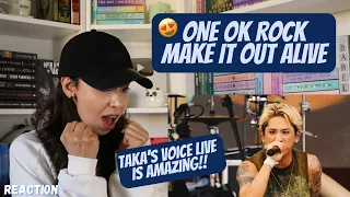 ONE OK ROCK - Make It Out Alive REACTION [1CHANCE FESTIVAL 2023] FIRST TIME REACTING