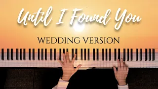 Stephen Sanchez - Until I Found You (Wedding Version) | PIANO Cover feat. Pachelbel's Canon