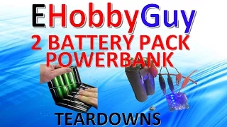 2 Battery Pack Powerbank Teardowns