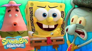 SpongeBob Goes on a Truck Hunt! 🛻🍔 "Quest for Tire" | Kamp Koral