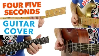 ► Four Five Seconds - Rihanna (Guitar Cover)