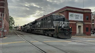 Greensboro NC Railfanning 27/4/24