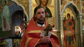 2013.09.29. Parable of the Wedding Feast. Sermon by Priest Victor Klimenko