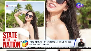 Kumuha ng beach photos ni Kim Chiu, palaisipan sa netizens | SONA