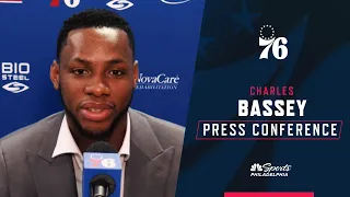 Charles Bassey Introductory Press Conference | Philadelphia 76ers 2021 NBA Draft