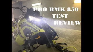 Polaris PRO RMK 850 эксплуатация , длительный тест и  сравнение с BRP Summit 850 2020 , превью