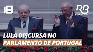 Parlamentares protestam contra Lula em Portugal: "Chega de corrupção"