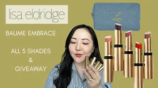 Discover Lisa Eldridge's Baume Embrace: Swatches And Review Of All Five Shades!