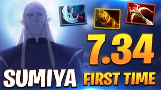 Sumiya shows NEW BROKEN INVOKER BUILD on 7.34 Patch