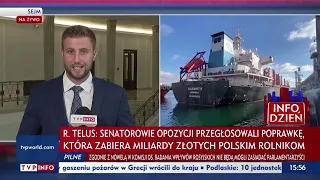 Rząd broni zbożowych interesów Polski. Senatorowie opozycji chcieli odebrać rolnikom 6,5 mld zł