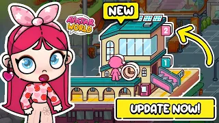 WOW UPDATE🎉 OPENING OF THE 2ND FLOOR AT THE STATION IN AVATAR WORLD / BUGS AND SECRETS/CuteAriWorld