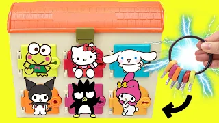 Hello Kitty and Friends Surprise Doors with Keys + DIY Crafts for Kids