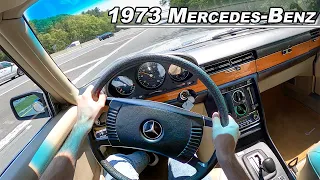 1973 Mercedes-Benz 450SEL - The German V8 Limo You Need to Drive (POV Binaural Audio)