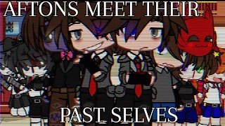 Aftons meet their past selves || FNaF || Afton Family || Gacha Club