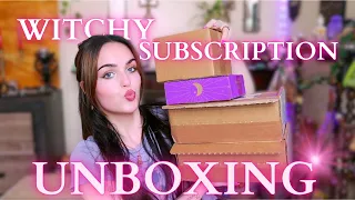 witchy haul + subscription unboxings! 🔮 + a coupon code! ✨ august 2023