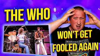 THE WHO - WONT GET FOOLED AGAIN FIRST TIME REACTION