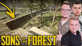 SONS OF THE FOREST - S2 #14 Ratujemy Kelvina & Dalsza Budowa👌 Uprowadzony Bolek?😂😱 [3x KAMERKI]😍 MST