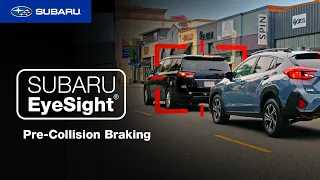 Subaru EyeSight | Pre-Collision Braking (2023)