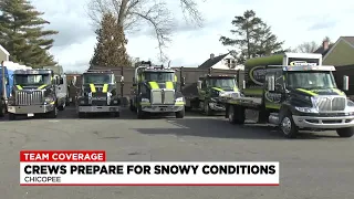 Crews and tow companies preparing for busy, snowy weekend