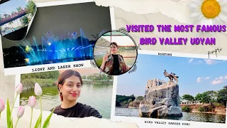 Visited the MOST famous “Bird valley Garden” of pune 🤩 | Laser show | Travel places in Pune #viral