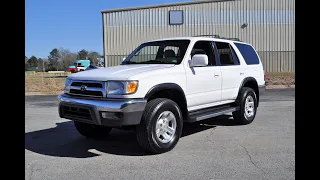 1999 Toyota 4Runner - Manual 5 Speed - 4x4 - Diff Lock - 1 Owner - All Original - SR5 - 3.4L V6