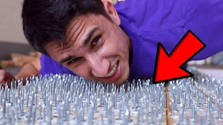 I Slept On A BED of 2,000 NAILS!