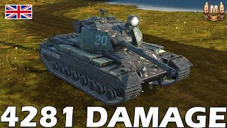 Action X Resolute | 4,281 DAMAGE | WoT Blitz ACE Replays