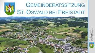 Gemeinderats Sitzung - Video vom 3.November 2022 - Marktgemeinde St. Oswald