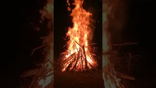 Alabama New Years Eve Bonfire. Happy New Year!!