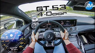 Mercedes-AMG GT 53 4 Door - 0-270 km/h acceleration!🏁