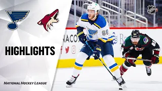 Blues @ Coyotes 2/15/21 | NHL Highlights