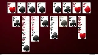 Solution to freecell game #16582 in HD