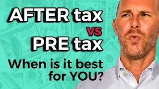 Retirement Planning - ROTH vs PRE-Tax 401k or Traditional IRA - when is it best to contribute