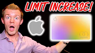 APPLE CARD CREDIT LIMIT INCREASE! (How to Increase Credit Limit on Apple Card)