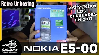 Retro Unboxing Nokia E5-00 | así Venían los Celulares en 2011| Retro Celulares 4k
