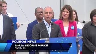 Mayor Elorza announces endorsement of Gov. candidate Helena Bounanno Foulkes