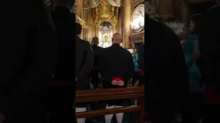 Canto de la Salve de La Virgen de Lledó a la Virgen del Pilar. 📽Beatriz Benedicto