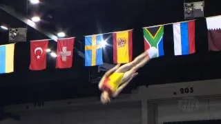 LI Dan (CHN) - 2014 Trampoline Worlds, Daytona Beach (USA)  - Qualifications Women