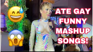 ATE GAY FUNNY MASHUP SONGS! #comedy #ategay