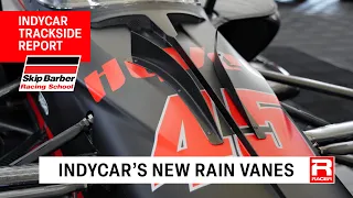 IndyCar's New Rain Vanes Debut In Alabama - presented by Skip Barber Racing School