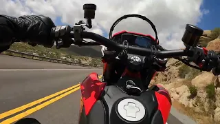 Riding the Ducati Hyper 698 Mono around town