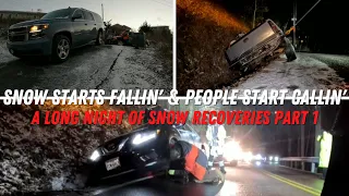 Snow Starts Fallin' & People Start Callin' | Surprise Snow Storm Catches Everyone Off Guard