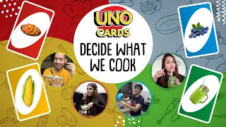 UNO CARDS DECIDE WHAT WE COOK | DAMNFAM |