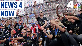 World Cup Parade: NYC Celebrates USWNT With Epic Victory Parade, Keys to City | NBC New York