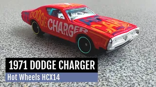 Dodge Charger 1971 - Hot Wheels Art Cars - HCX14  #hotwheels #diecast
