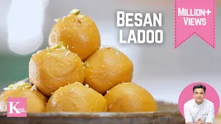 Besan Ladoo recipe | Chickpea Laddu | बेसन के लड्डू | Ramadan Special | Chef Kunal Kapur